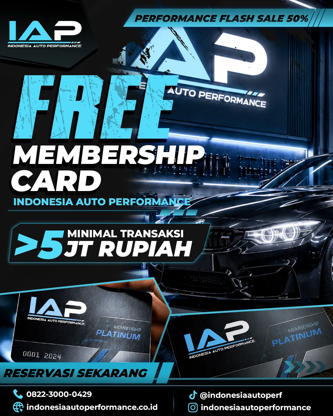 FREE MEMBERSHIP CARD INDONESIA AUTO PERFORMANCE