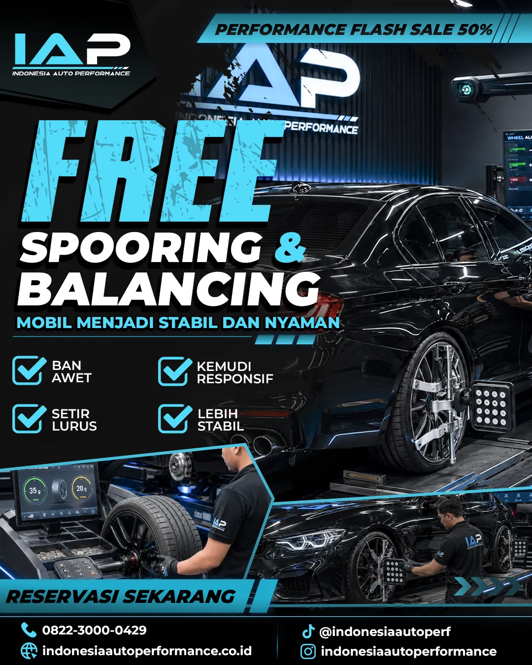 FREE SPOORING & BALANCING