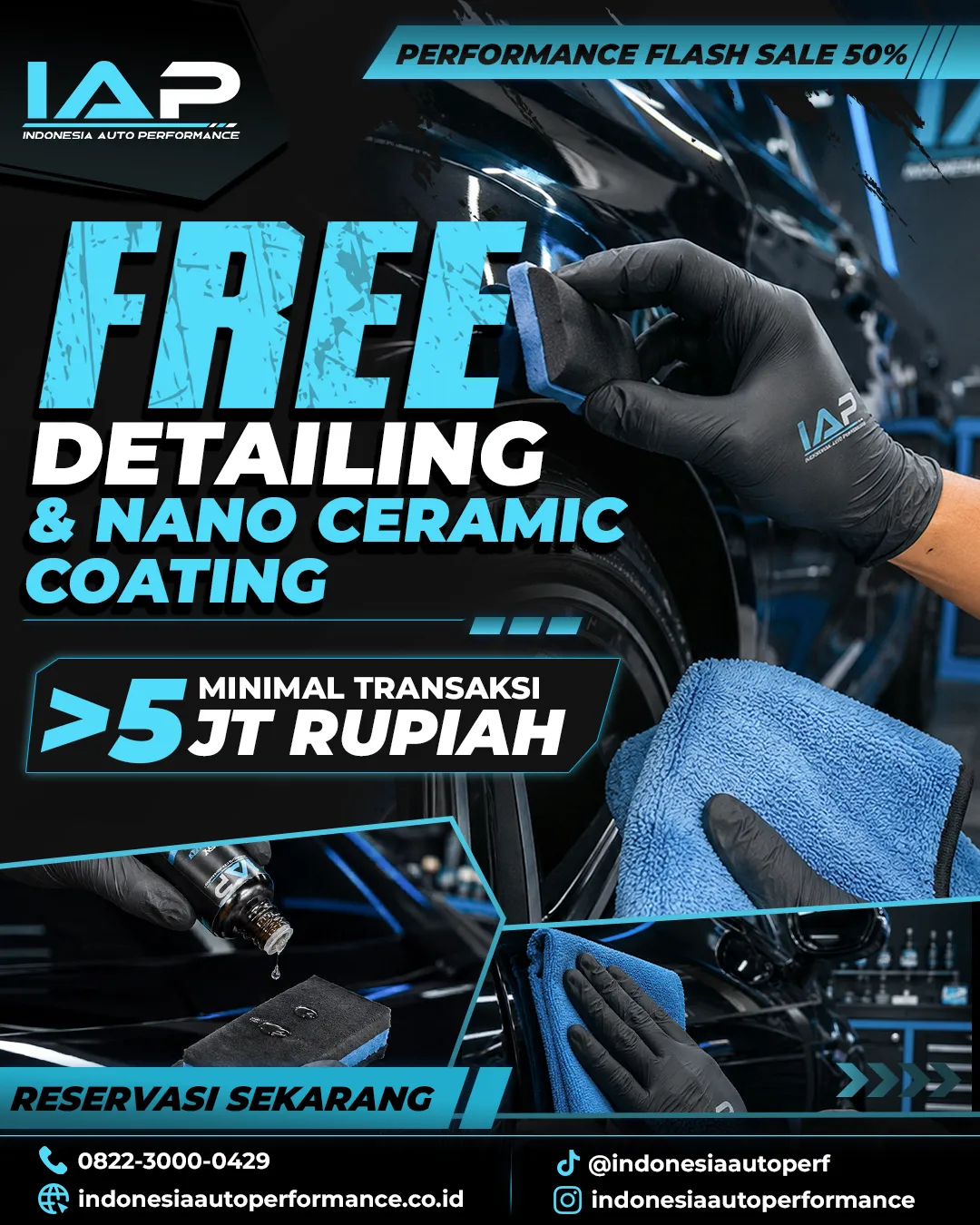 FREE DETAILING & NANO CERAMIC COATING