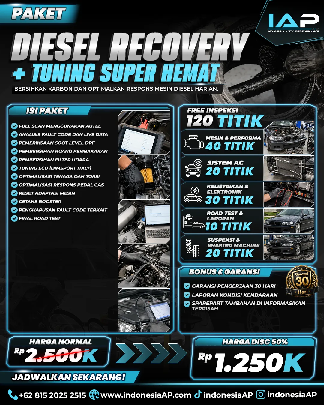 PAKET DIESEL RECOVERY + TUNING SUPER HEMAT