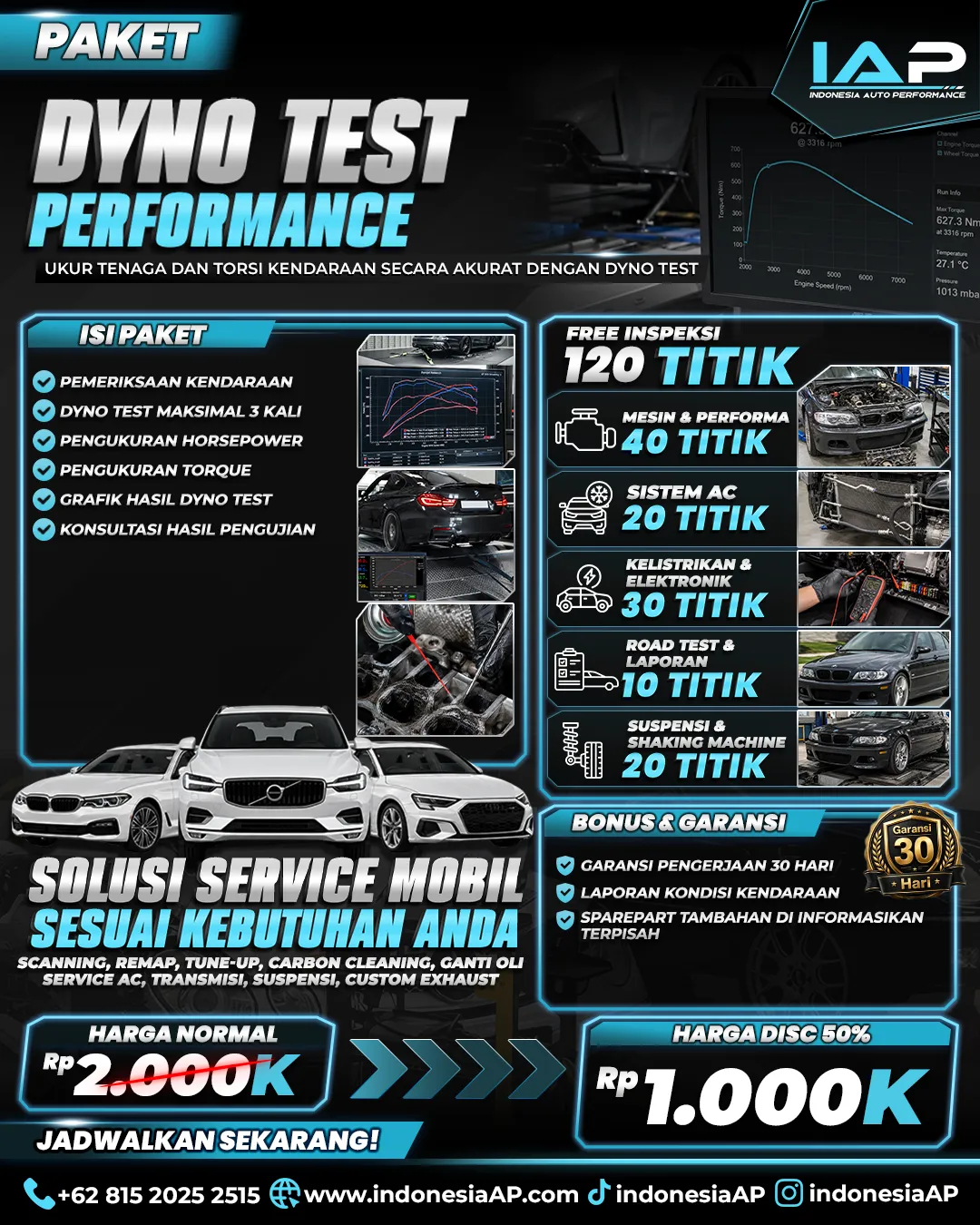 PAKET DYNO TEST PERFORMANCE