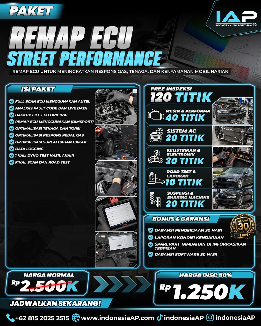 PAKET REMAP ECU STREET PERFORMANCE
